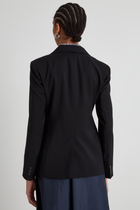 Blazer in tela di lana