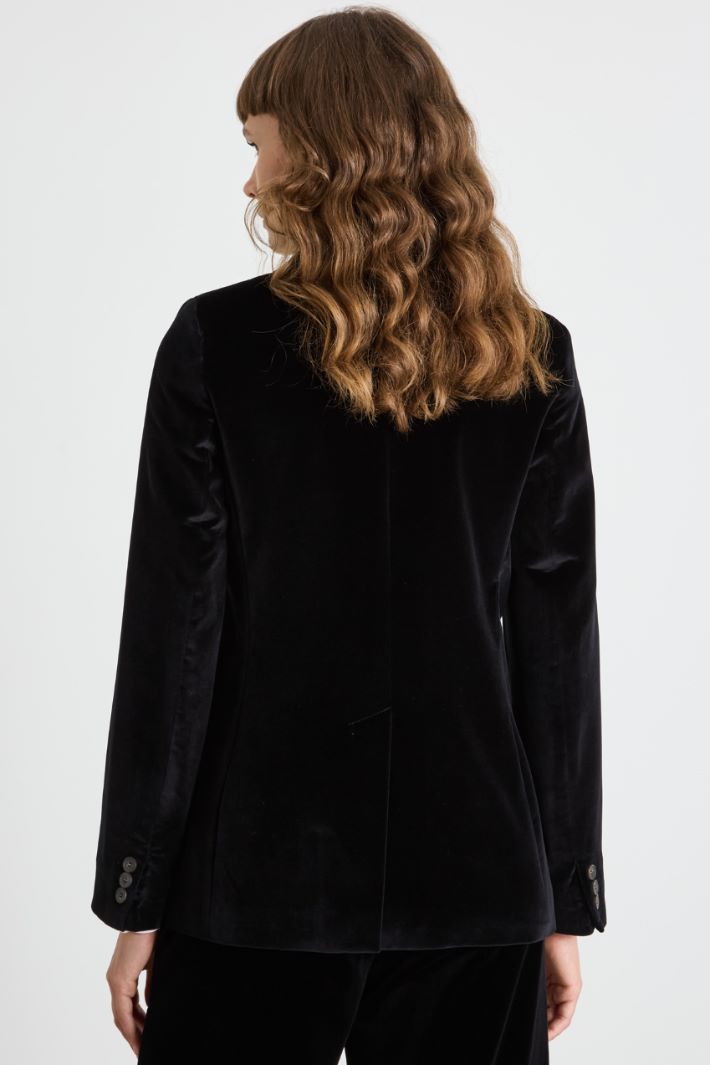 Blazer in velluto Intrend - 4