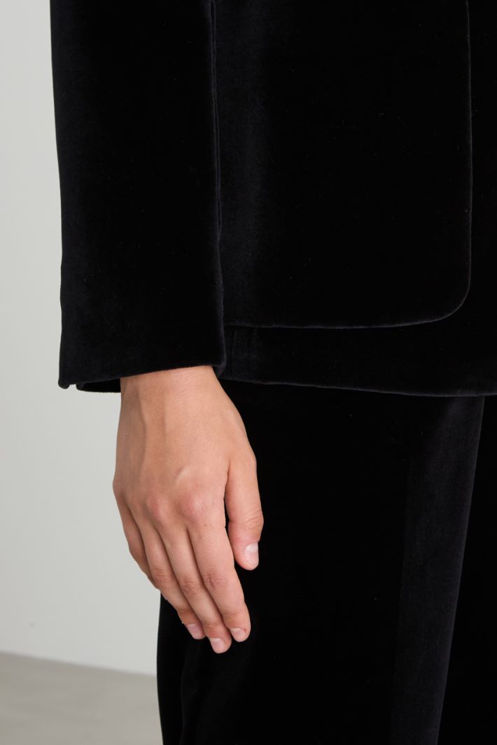 Blazer in velluto Intrend - 3