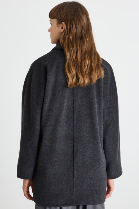 Cappotto caban doppiopetto