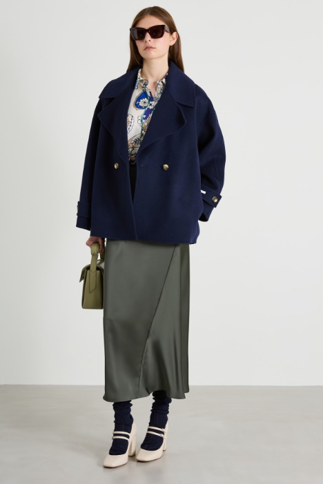 Double drap pea coat Intrend