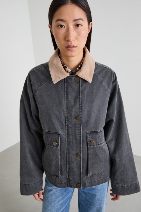 Giacca dal finish cerato