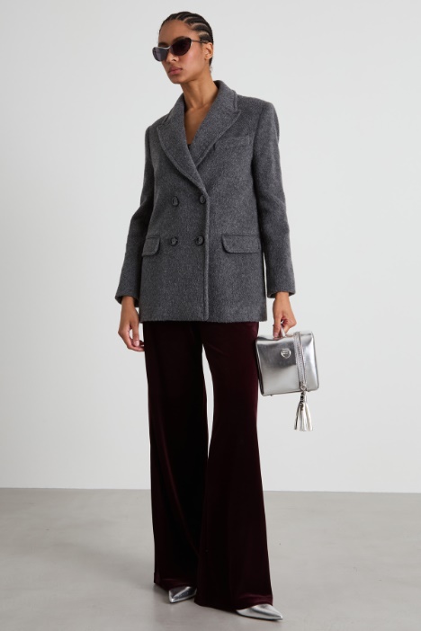 Beaver cloth pea coat Intrend