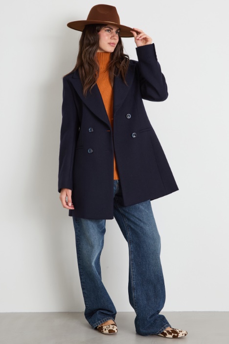Slim-fit wool coat Intrend