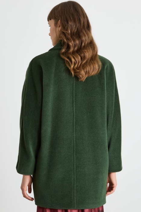 Abrigo de castor cruzado