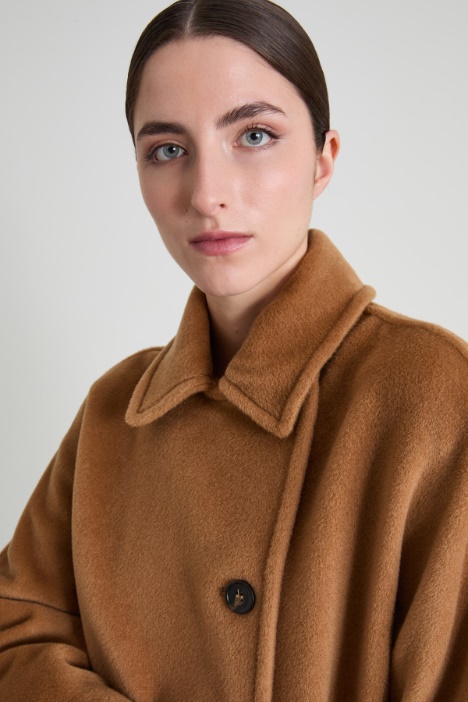 Caban in beaver di lana