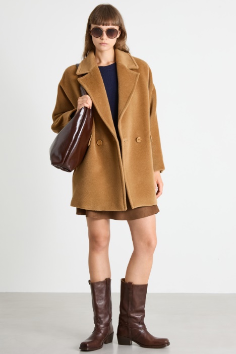 Short beaver coat Intrend