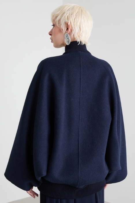 Oversized bomber style coat Intrend - 3