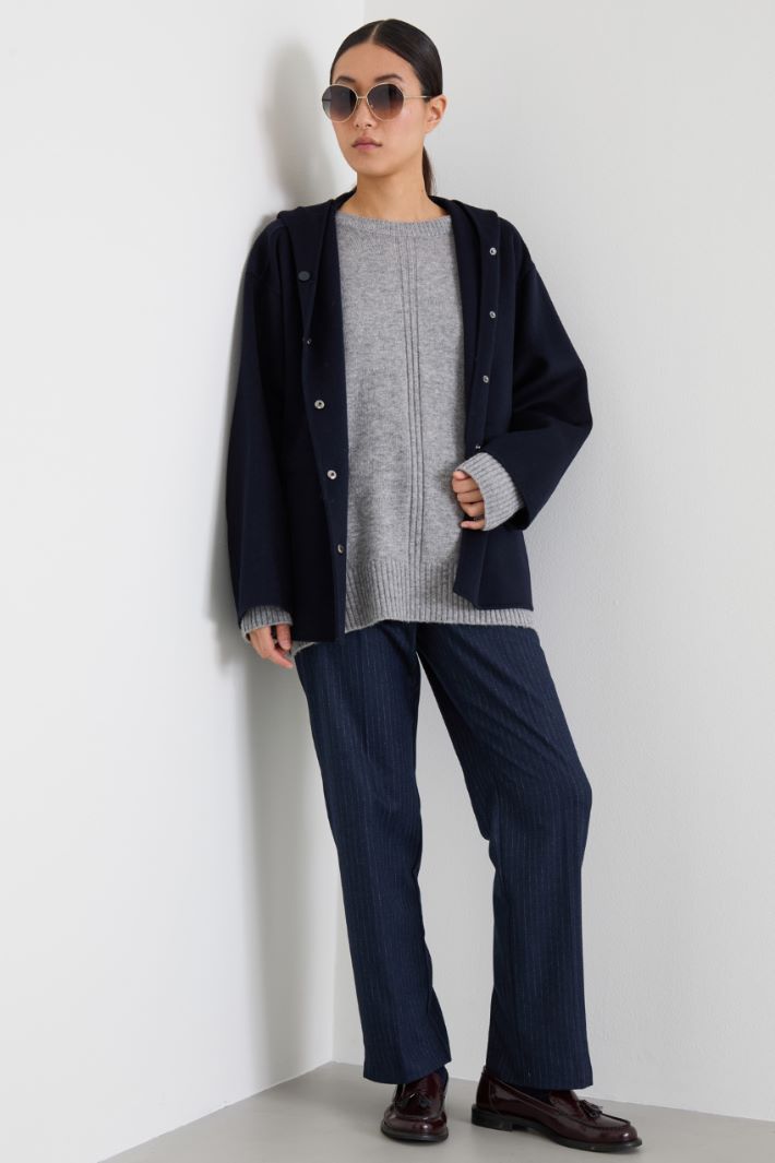 Cappotto corto con cappuccio Intrend