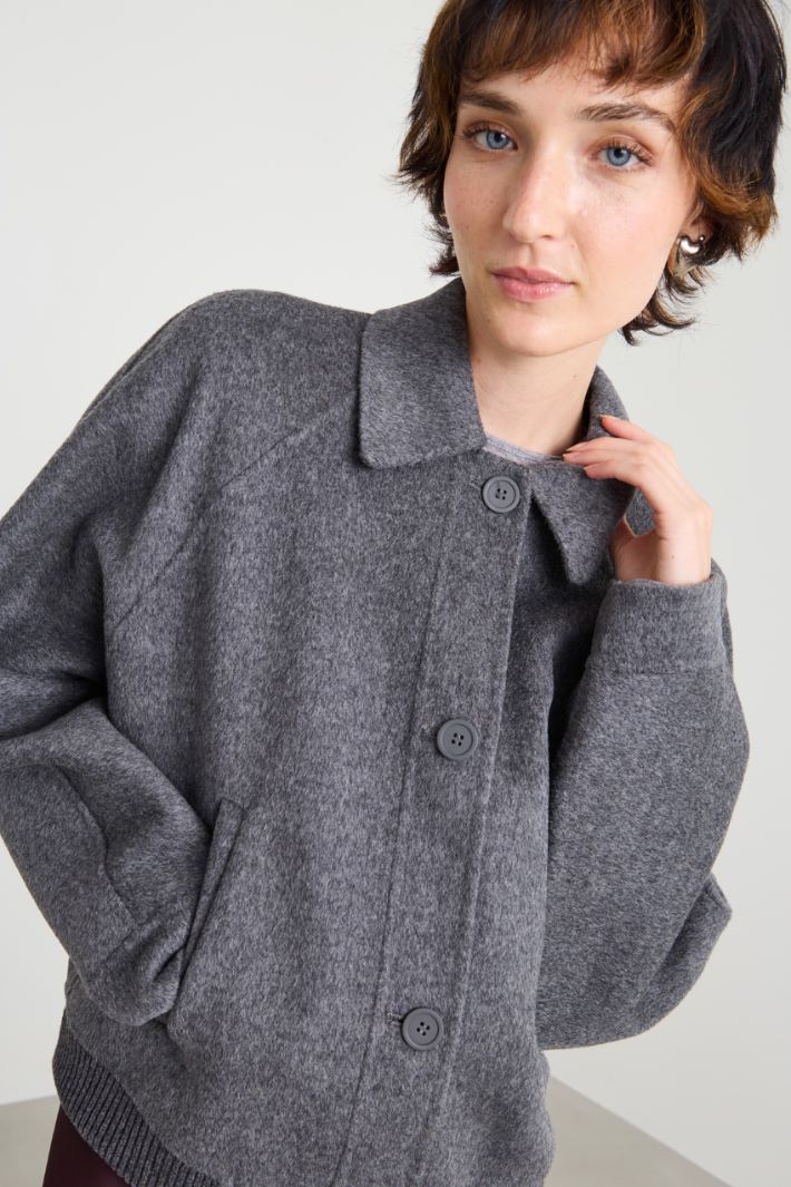 Bomber in lana Intrend - 4