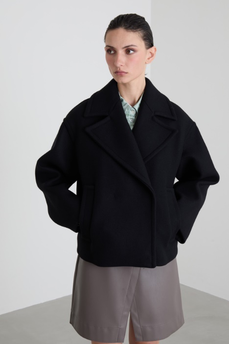 Caban in drap di lana