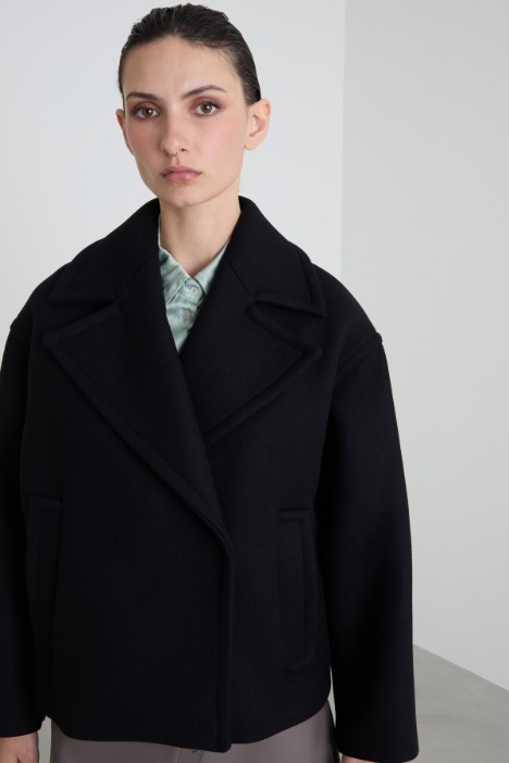 Caban in drap di lana