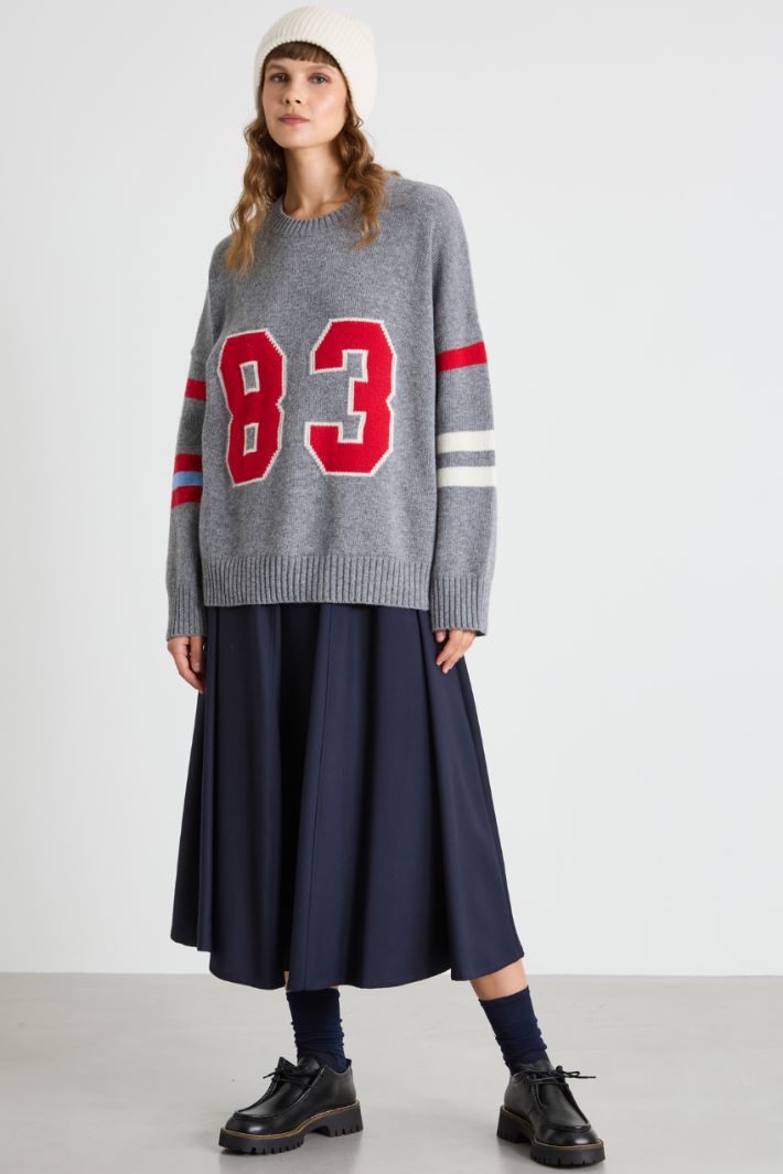 Midi drawstring skirt Intrend