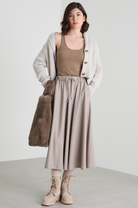 Midi drawstring skirt Intrend