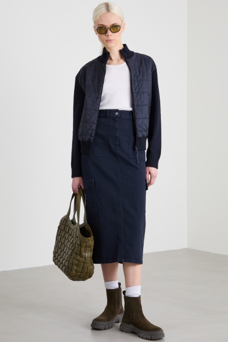 Cotton bull cargo skirt Intrend