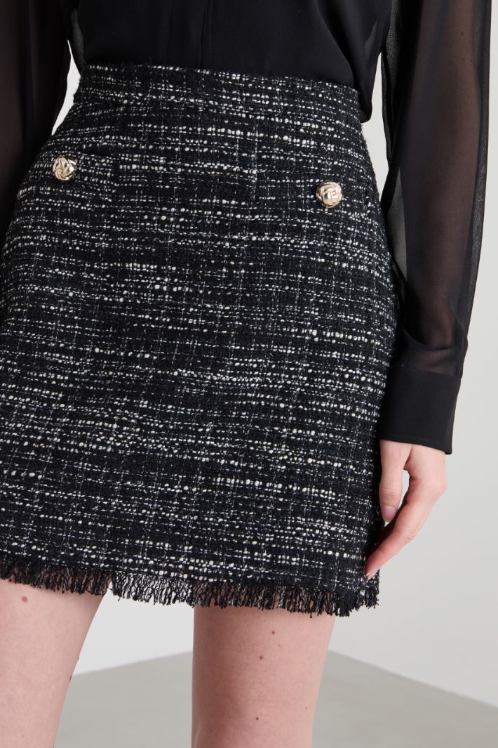 Tweed skirt Intrend - 4