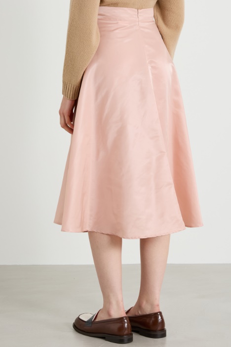 Gonna in tessuto tecnico