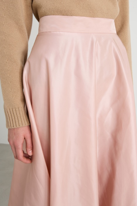 Gonna in tessuto tecnico