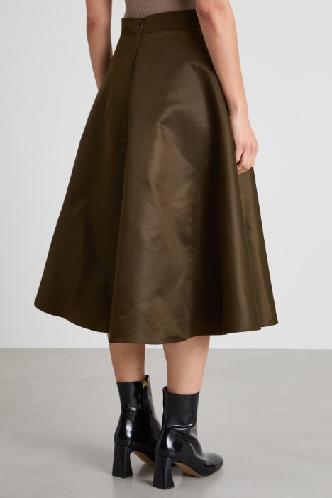 Gonna in tessuto tecnico