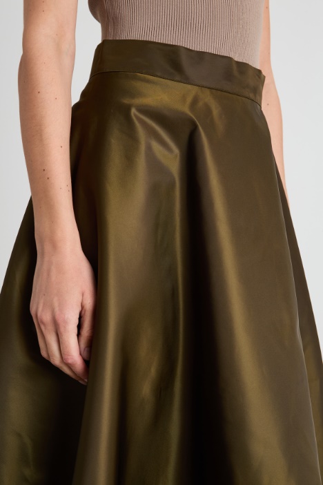 Gonna in tessuto tecnico