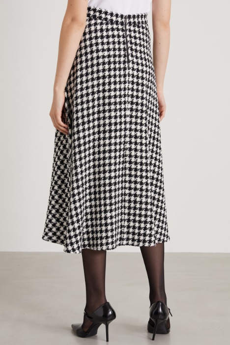 Falda de esterilla pata de gallo