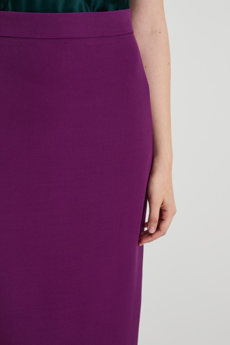 Gonna a tubino in cady