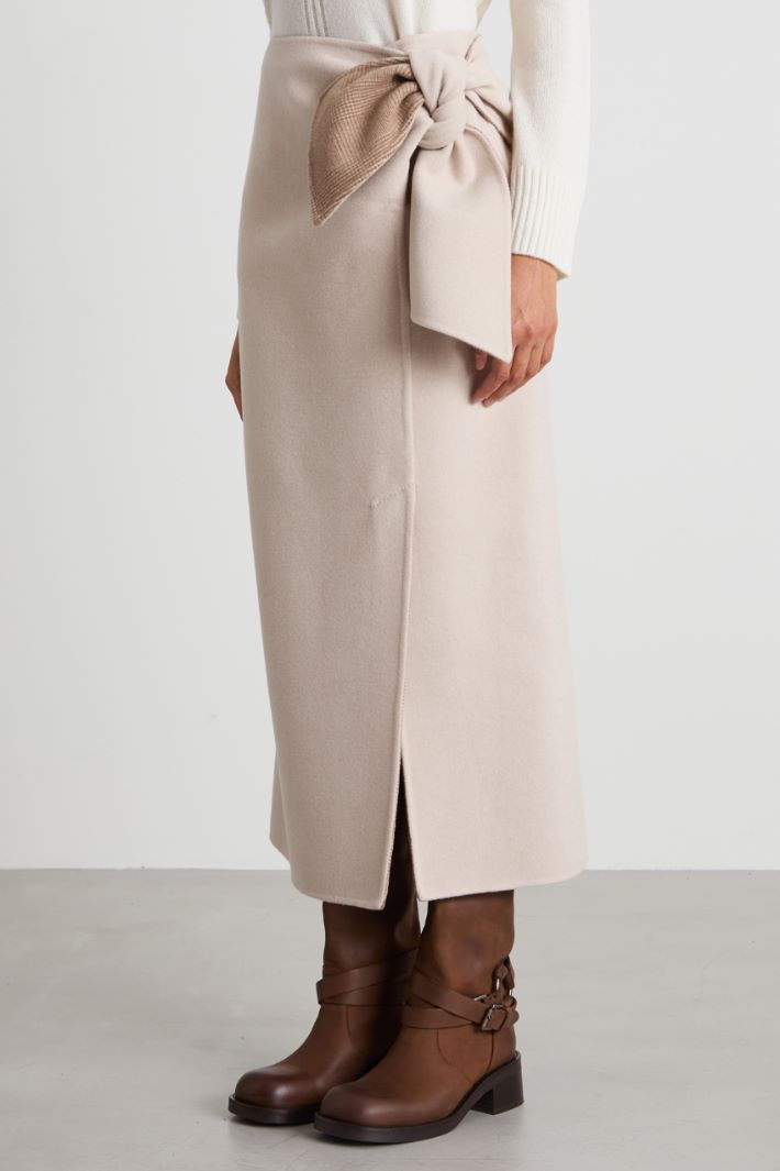 Gonna in lana e cashmere Intrend - 4
