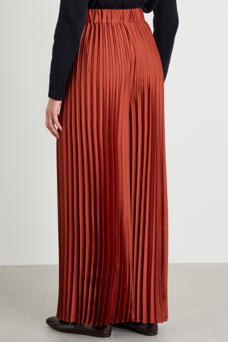 Gonna a pantalone plissè