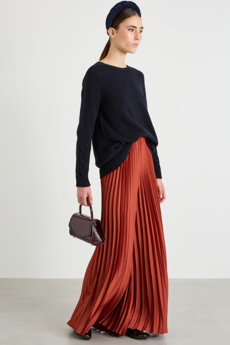 Gonna a pantalone plissè Intrend