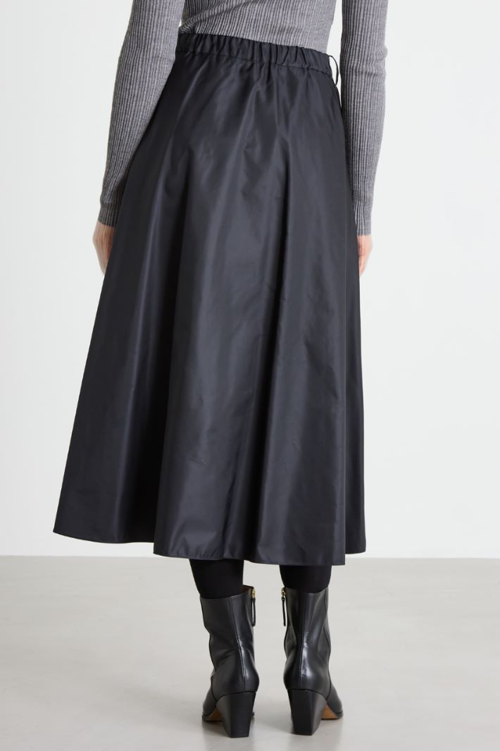 Pleated taffeta skirt Intrend - 4