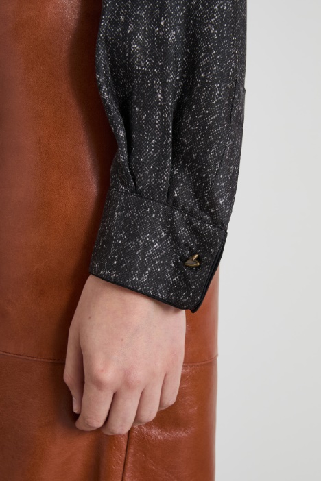 Body in twill di seta