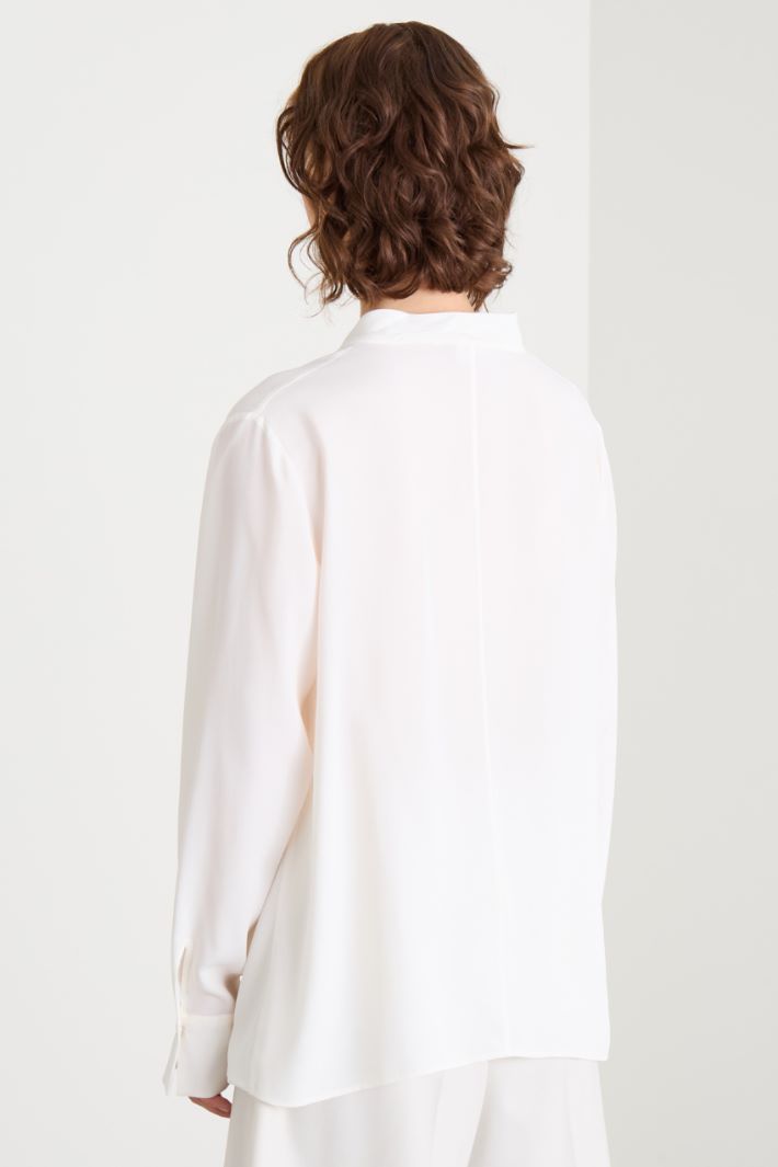 Blusa con scollo drappeggiato Intrend - 4