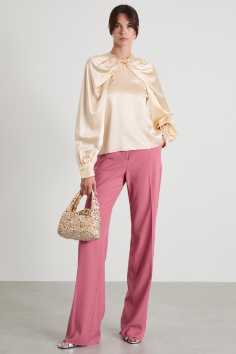 Silk satin blouse Intrend