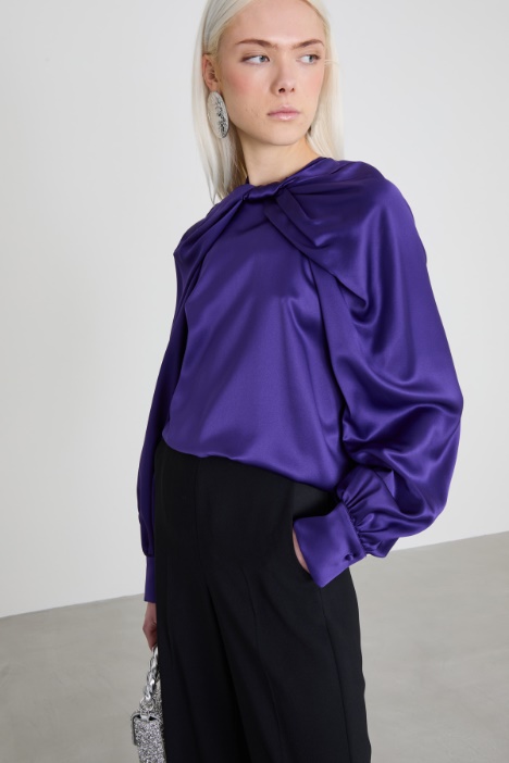Silk satin blouse Intrend
