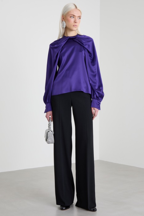 Silk satin blouse Intrend