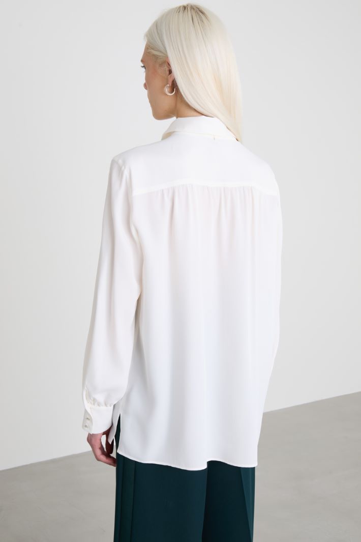 Crepe de chine shirt Intrend - 2