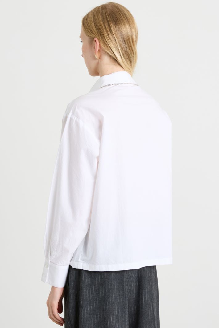 Shirt with rhinestones Intrend - 2