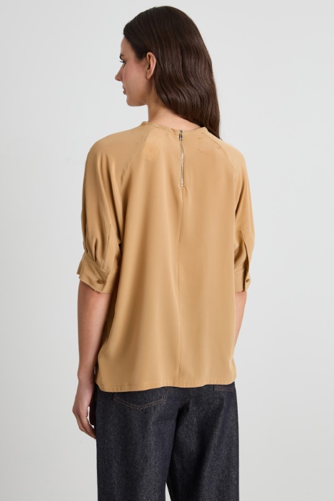 Blusa de seda