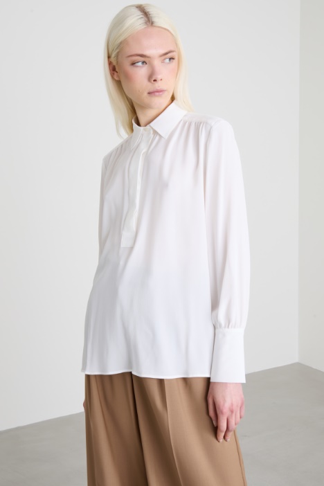 Crepe de chine blouse Intrend