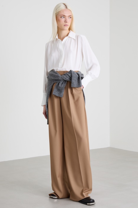 Crepe de chine blouse Intrend