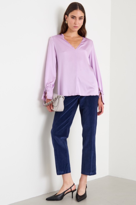 Silk satin blouse Intrend