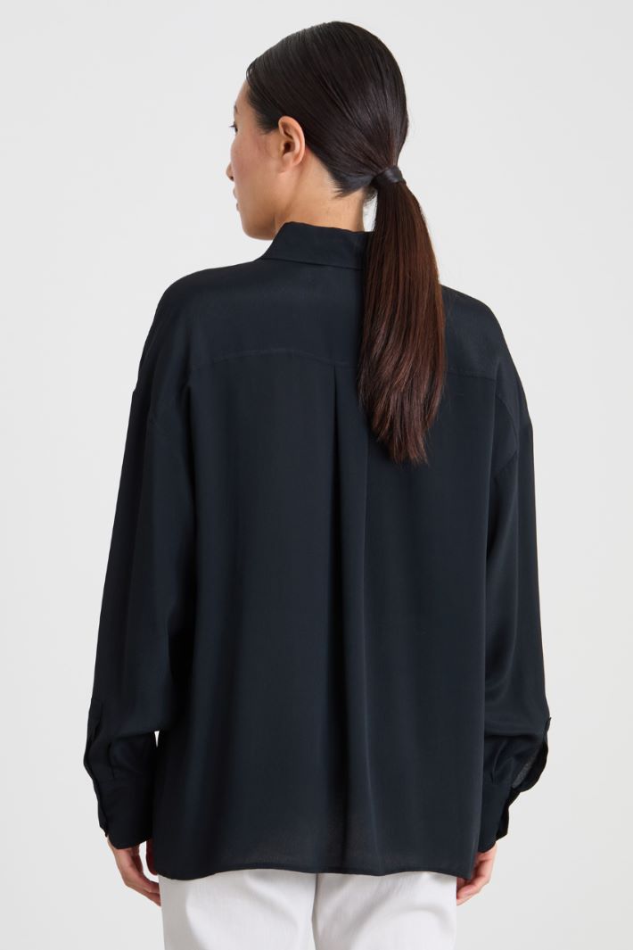 Crepe de chine shirt Intrend - 2