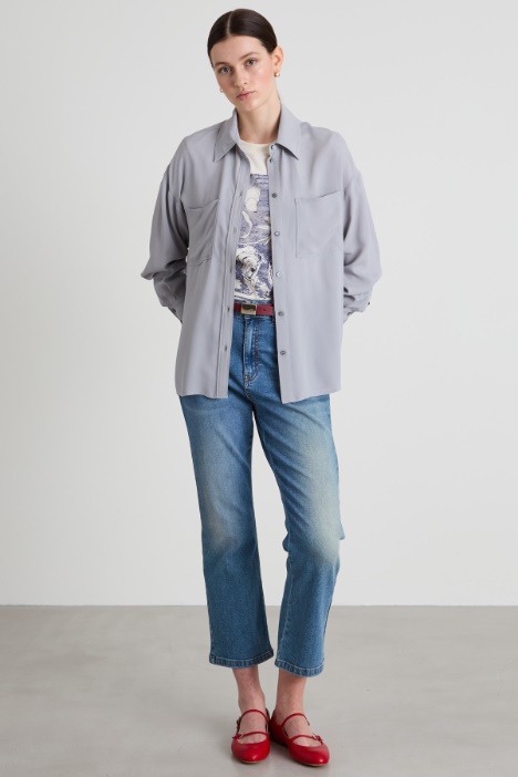 Crepe de chine shirt Intrend