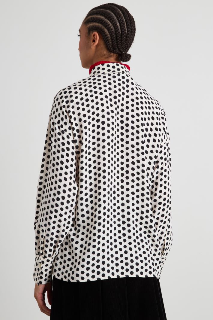 Camicia in crépe di viscosa Intrend - 2