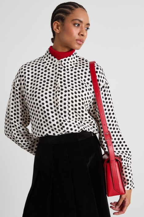 Camicia in crépe di viscosa Intrend