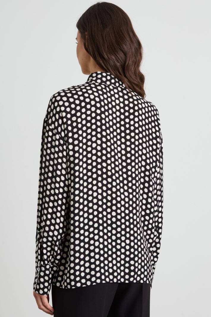 Camicia in crépe di viscosa Intrend - 2