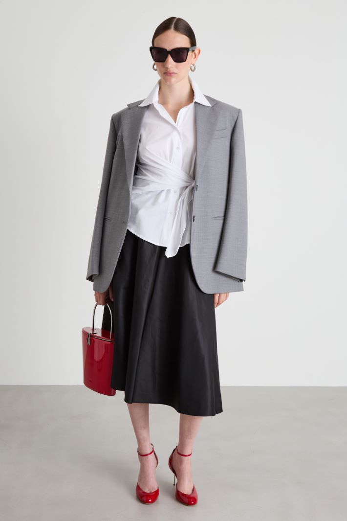 Sash-detailed shirt Intrend - 3