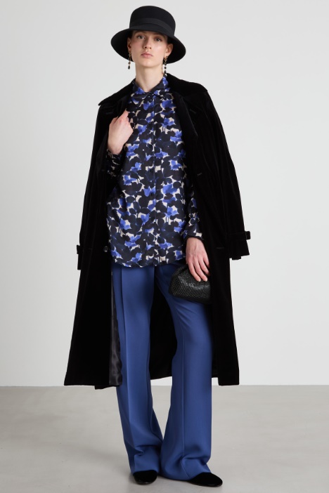 Patterned satin shirt Intrend