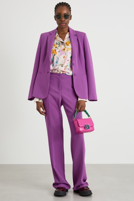 Patterned satin shirt Intrend
