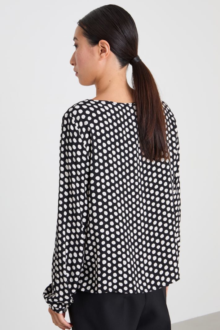 Blusa in viscosa Intrend - 2
